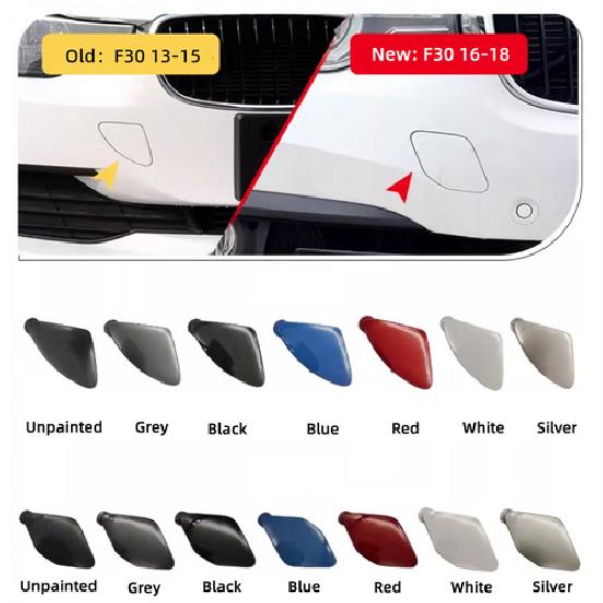 Car Front Bumper Tow Hook Cap Cover For BMW 3 Series F30 F31 320i 330i 2013-2018