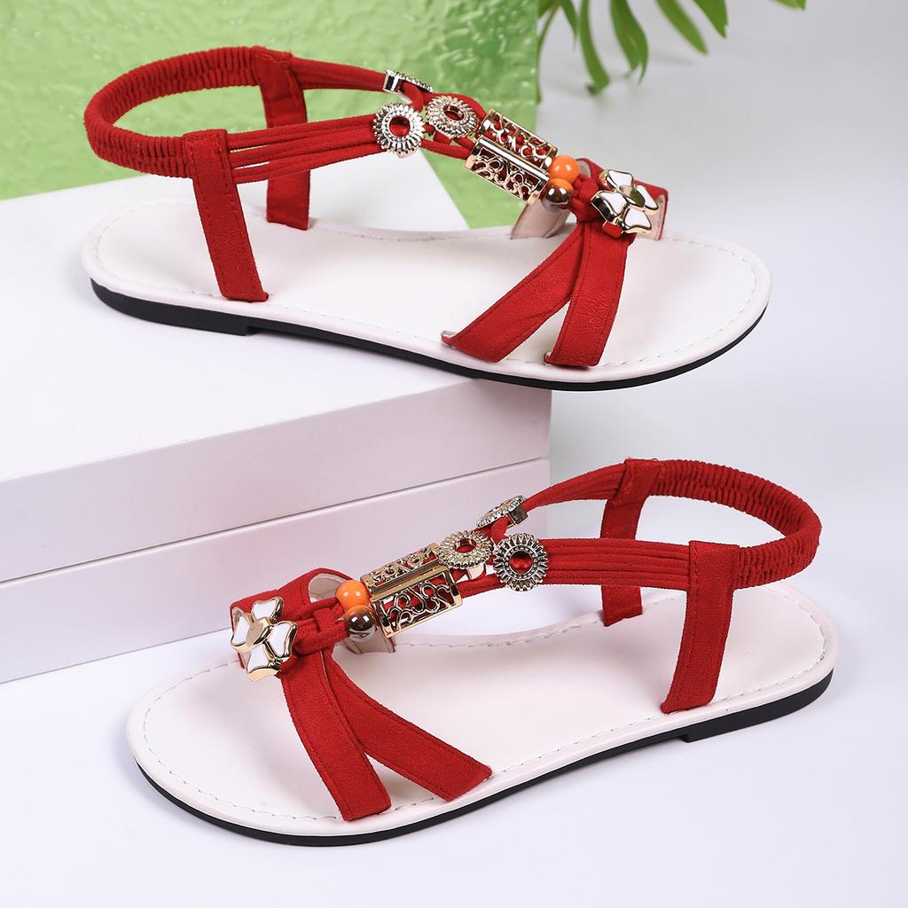 Fashion Summer Women Sandals Beach Gladiator Sandals Women Bohemia Comfortable Ladies Shoes Casual Simple Female Shoes Zapatos De Mujer