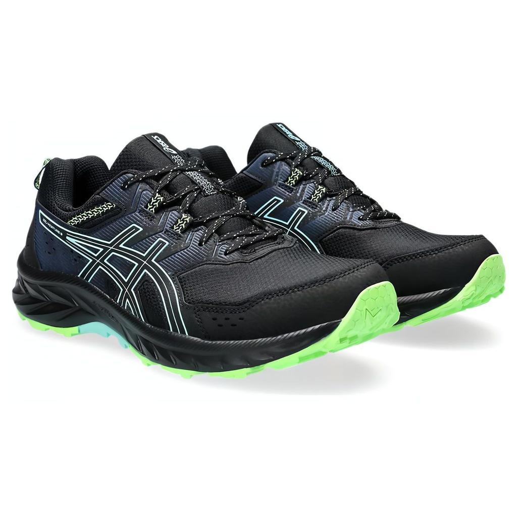 Asics Buty sportowe męskie Gel Venture 9 Black Illuminate Mint 1011B486-008