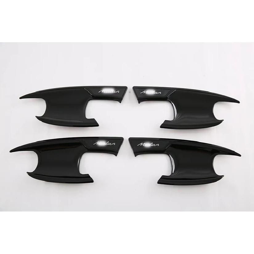 For MG 4 MG4 EV Mulan   2024 Car Accessories ABS Door Handle Bowl Cover Cup Cavity Trim ert Catch Molding Garnish
