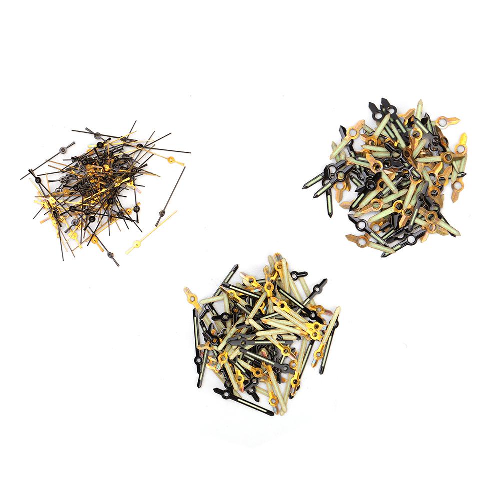 100Pcs Set Watch Second Minute Housr Hands for 2035 Movement with Night Light