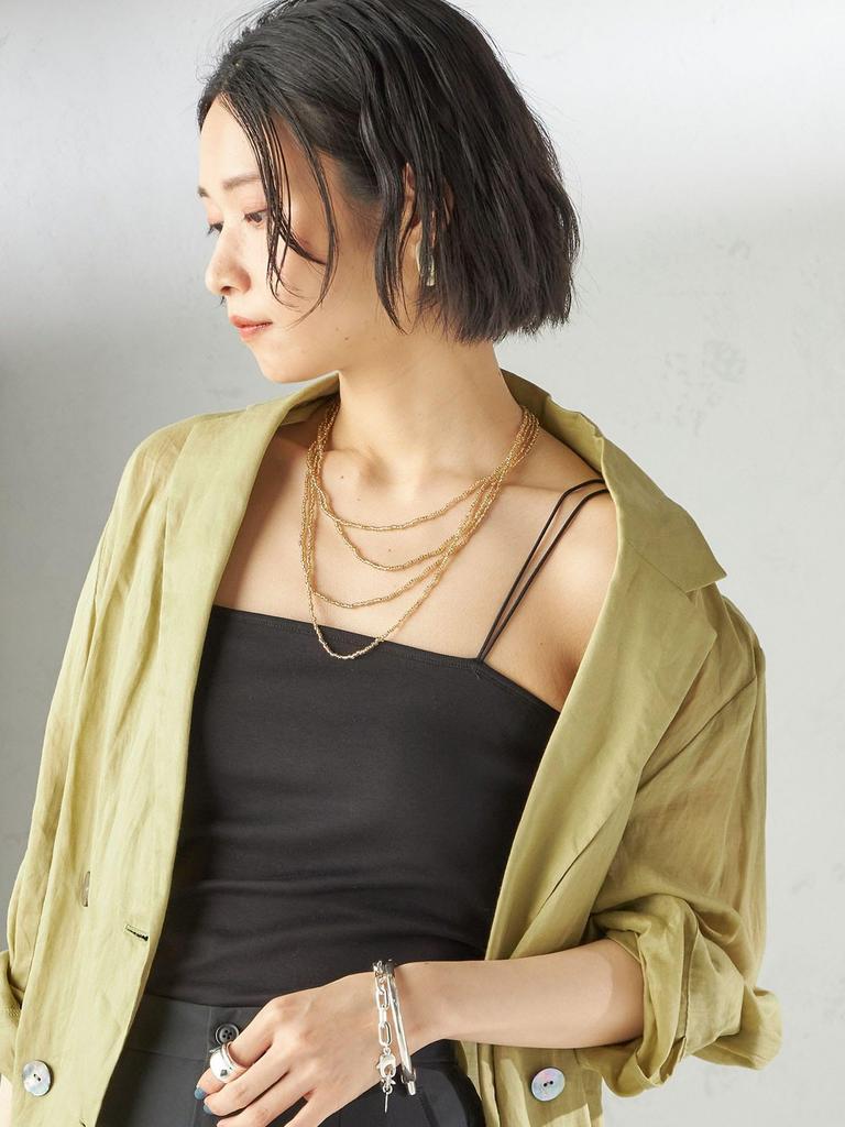 Ships for Women Bare French Cami with One Size Cool-to-the-touch Cups, 2-Strap, 312530052, Black,