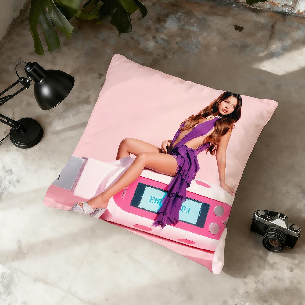 

E-Emilia Singer M-Merness cushion cover Home Office Convenient Nordic Simplicity Hit With Zipper Cushion Cover 30cmx30cm