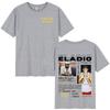 Eladio Carrion Sauce Boyz Album Graphic T-shirts Mens Women Clothing Fashion Hip Hop T Shirts Casual Cotton Short Sleeve T-shirt
