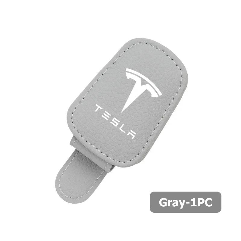 

Car Sticker 2025 New Tesla Car Sun Visor Glasses Hanger Minimalist Card Sunglasses Clip For Tesla Model 3 Y S X 2021 Roadster Cy