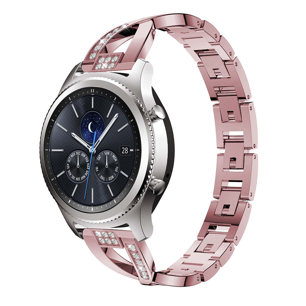 Bracelet Starp For Samsung Gear S3 WatchBand For Garmin Venu 3 2 Vivoactive4 Replacement smart wristband stainless steel Crystal