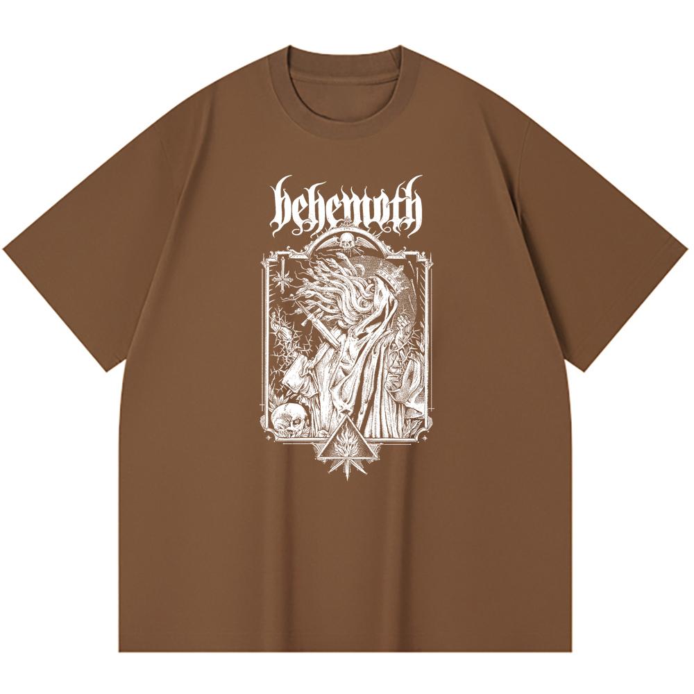 230 Gsm 100% Cotton Heavy Metal T-Shirt Rock Band Popular Music Print Unisex Heavy Cotton T Shirt