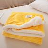 Blanket Double-layer Thick Office Air Conditioning Winter Bed Sheet Blanket Cover