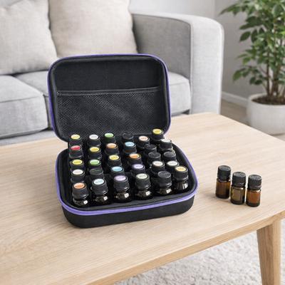 Portable 3 ML Essentials Oil Case Large Capacity Waterproof Essential Oil Storage Bag Wear-resistant EVA Insulin Case for Home