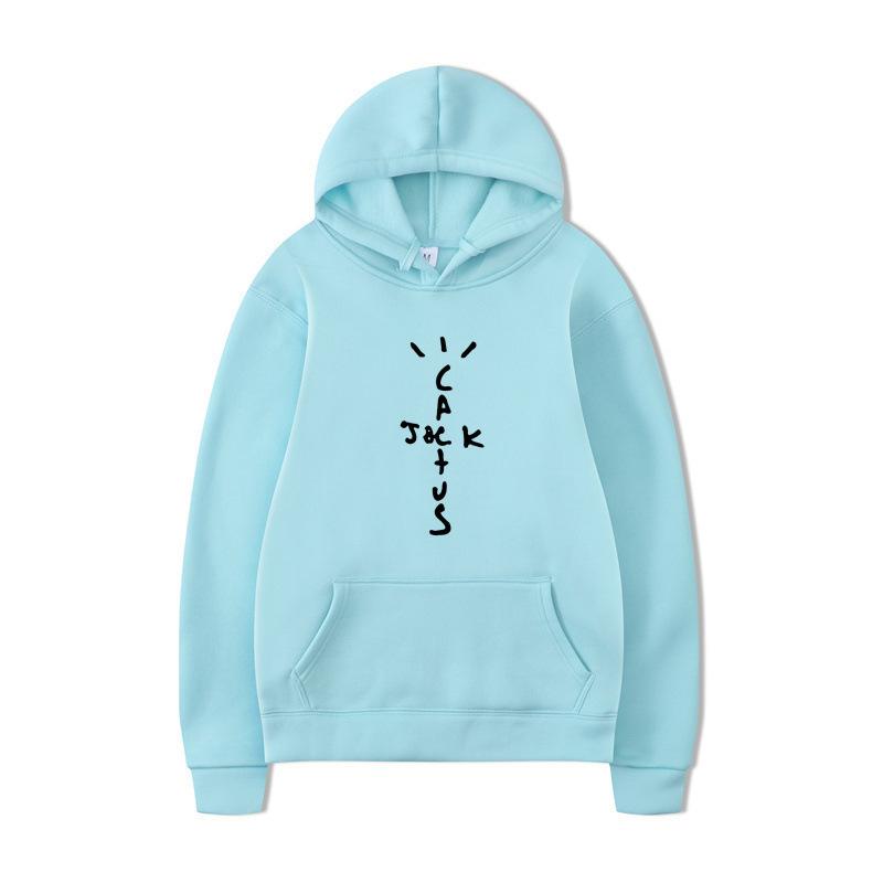 Hot Sale European and American Singer Travis Scott Casual Hooded Sweater Couple Hoodie