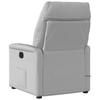 Vidaxl Elektryczny Fotel Rozkładany Cloud Grey Fabric