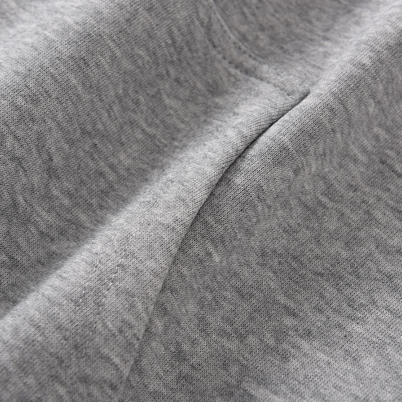 Unisex Loose Fit Zipper Hooded Cardigan Sweatshirt - Solid Color Casual Outerwear