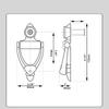 180° Viewer Door Peephole Viewer Zinc Alloy Doorbell Portable Front Door Knocker  Home Security