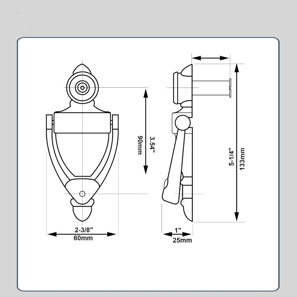 180° Viewer Door Peephole Viewer Zinc Alloy Doorbell Portable Front Door Knocker  Home Security