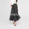 YERAD Women's Vintage A-Line Midi Skirt