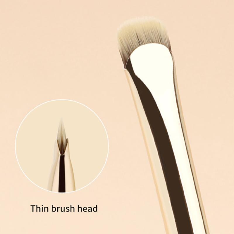 Crescent Eyeshadow Brush Diagonal Eyeliner Brush Draw Outline Eye Makeup Ultra Thin Brush Beauty Tools Precise Detail Brush