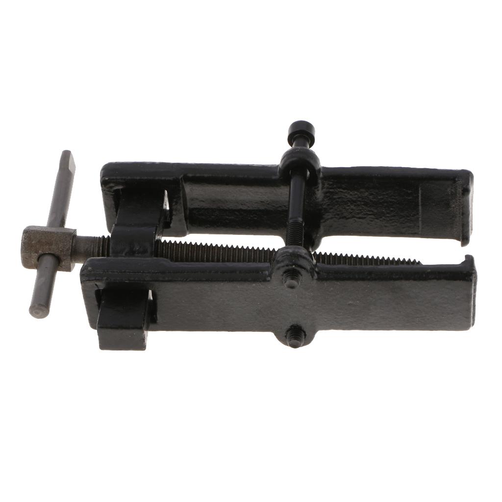 Black Adjustable Two Jaw Bearing Puller Tool Steel Aolly Pulley - as described+as described, 4 inch
