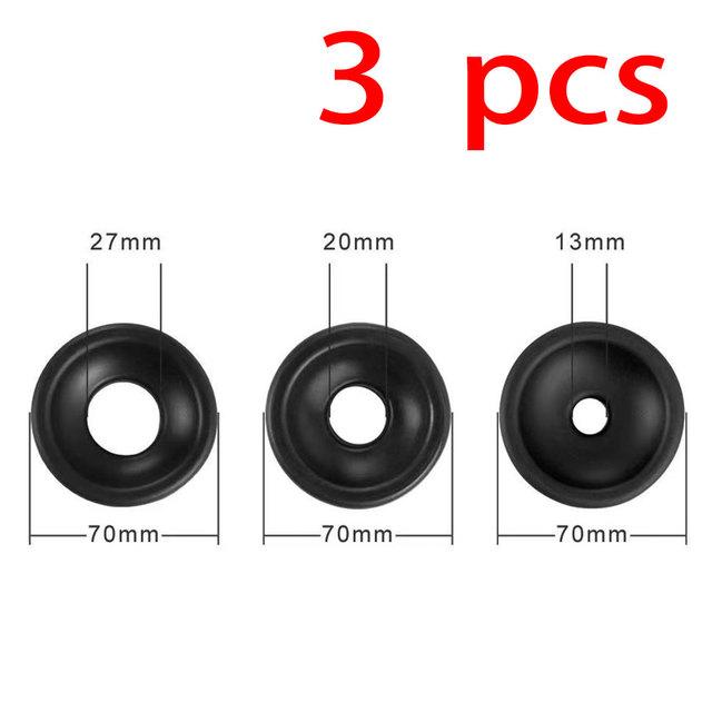 Premium Penis Pump Accessory Set - Silicone Ring Exercise Device - Fits All Sizes with Sealing Slot Replacement & Parts for Pump