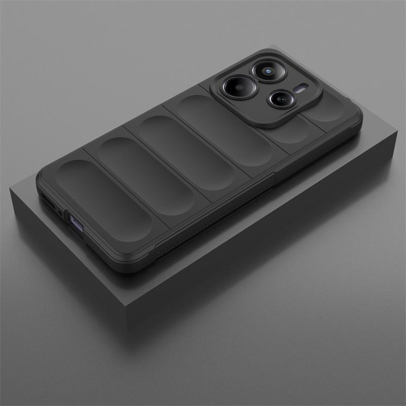 Silicone Matte Phone Case For Xiaomi Redmi Note 14 5G Case Cover For Redmi Note 14 5G Anti-slip Shockproof Funda Cover