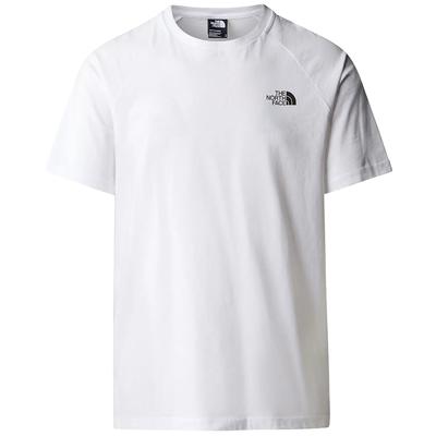 The North Face M SS North Faces Tee, Mens White T-shirt