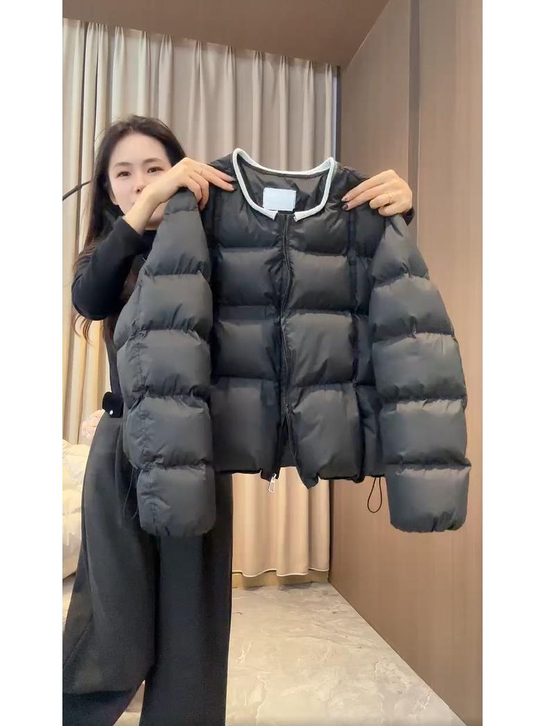 

2025 Trendy Korean-Style Chic Winter Short Cotton Padded Jacket XL (115-125 Jin)