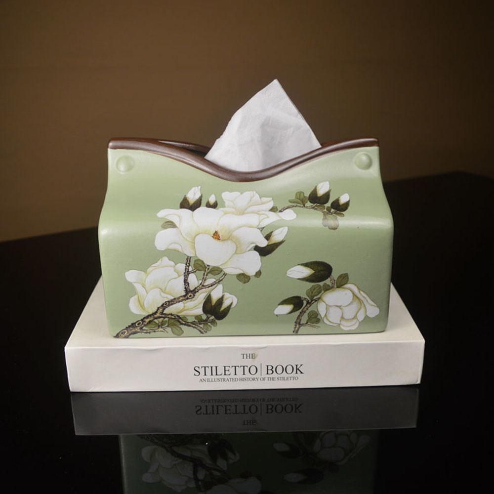 Husa pentru șervețele Piele PU Cutie pentru șervețele Stil chinezesc nou Cutie de depozitare pentru șervețele Etui pentru șervețele Suport impermeabil pentru șervețele Decor pentru casă