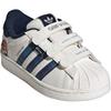 Adidas Disney X  Originals Superstar Fashion Versatile Low-Top Kids Sneakers Kids Sneakers White Gray IH3500