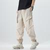 Spring and Summer American High Street Quick-drying Functional Overalls Men's Loose and Thin Leggings Ruffian Handsome Versatile Casual Trousers