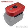 2 IN 1 Battery Charger for /Bosch/Milwaukee/ 20V 18V Li-ion Battery USB and Type-C Input Output Battery Adapter