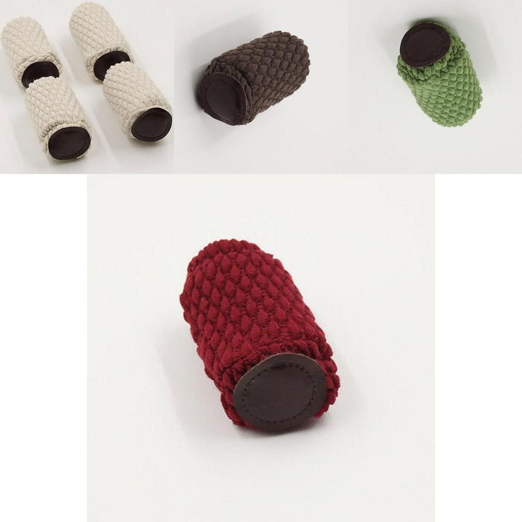 Furniture 4pcs Table Chair Foot Leg Knit Socks Cover Pads Protector Floor