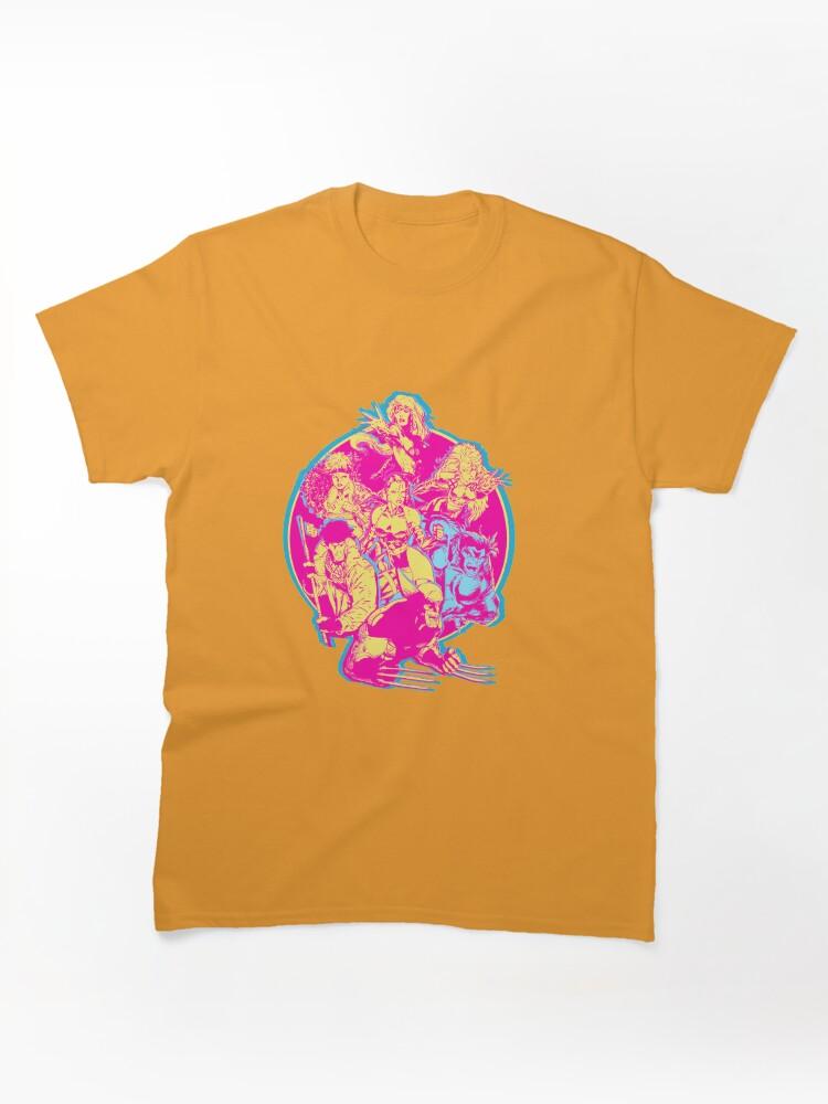Wolverine and the X Men 90’s Retro Jim Lee X-Men Group Classic Unisex T-Shirt