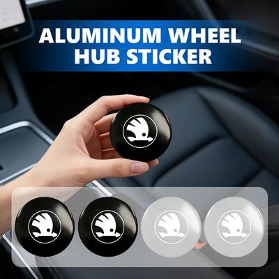 AEW1 4 STÜCK 56mm Auto Styling Radnabenkappen Felgenabdeckung Logo Emblem Aufkleber Für Fabia 1 2 Octavia a7 RS Superb Rapid Yeti
