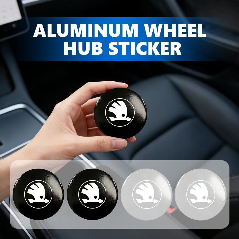 BATK3 4PCS 56mm Car Styling Wheel Center Hub Caps Rim Cover Badge Emblem Sticker For Skoda Fabia 1 2 Octavia a7 RS Superb Rapid Yeti