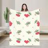 Grogu W-Warss Baby Yodas Blankets  Camping Flannel Throw Blanket For Living Room Warm Custom DIY Quality Bedspread