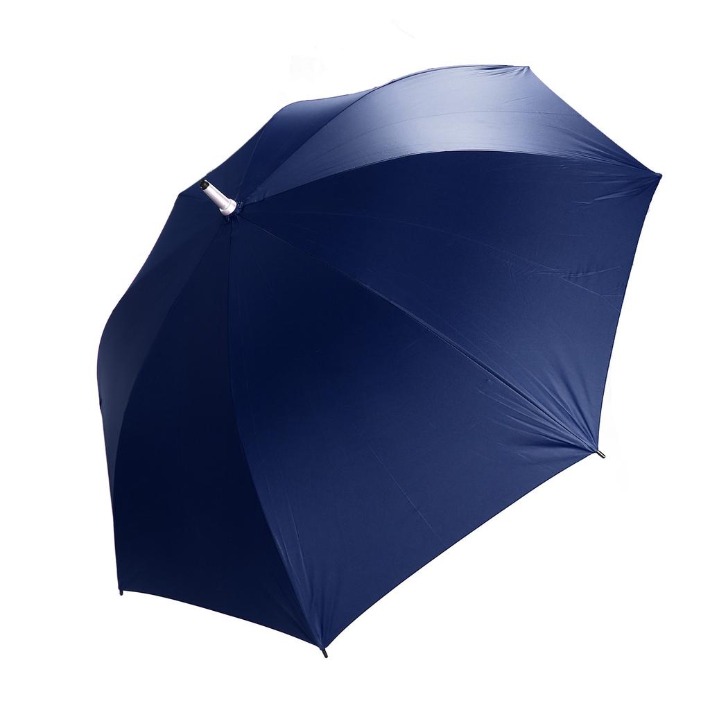 UV Golf Umbrella Automatic Straight Rod Black Glue Stylish 130cm Diameter Umbrella Dark Blue VIP