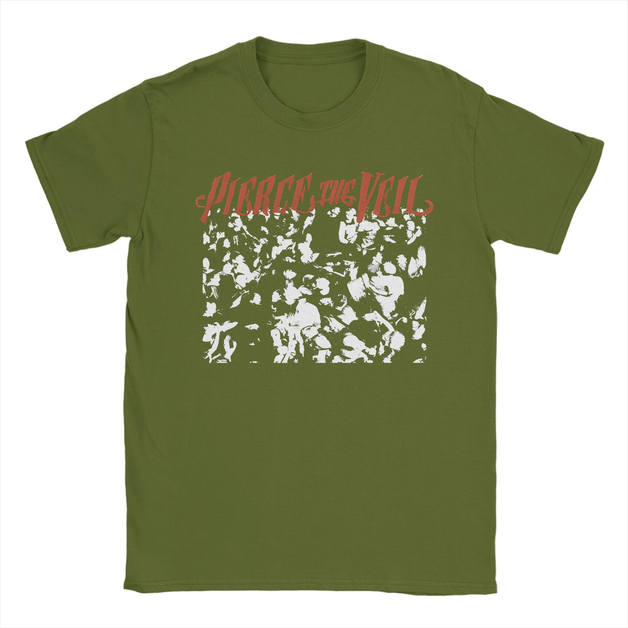 

Band Pierce The Veiled T-Shirts Men Funny Cotton Tee Shirt Crewneck Short Sleeve T Shirts Plus Size Tops 4XL