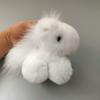 Rex Rabbit Fur Pony Keychain: Cute Cartoon Horse Doll Event Gift