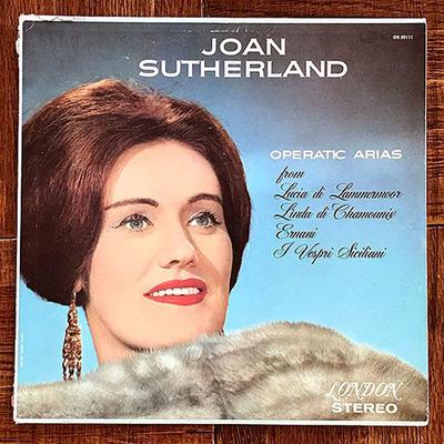 LP Record JOAN SUTHERLAND - Operatic Arias From Lucia Di Lammer OS25111 London Records 1959 US Classical Used