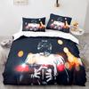 American Football King Queen Duvet Cover Rugby Player Pattern Bedding Set For Kids Teens Adults Ball Sport Polyester Quilt Cover