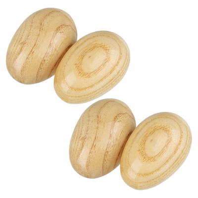 1Pc Legno Uovo Shaker Sonaglio Percussioni Strumenti Musicali Bambini Giocattolo Regalo