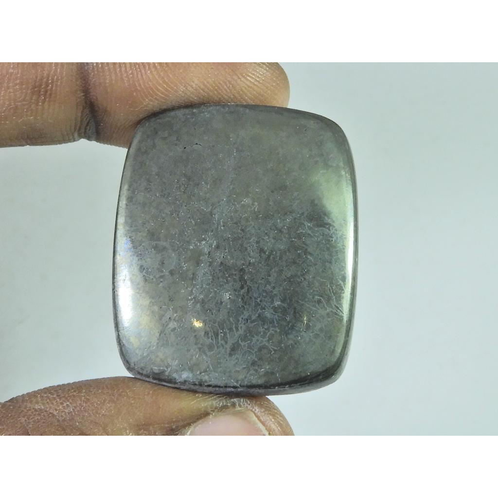 29X35X6MM Natural Apache Gold Pyrite Octagon Cabochon Loose Gemstone 130Cts. B-370