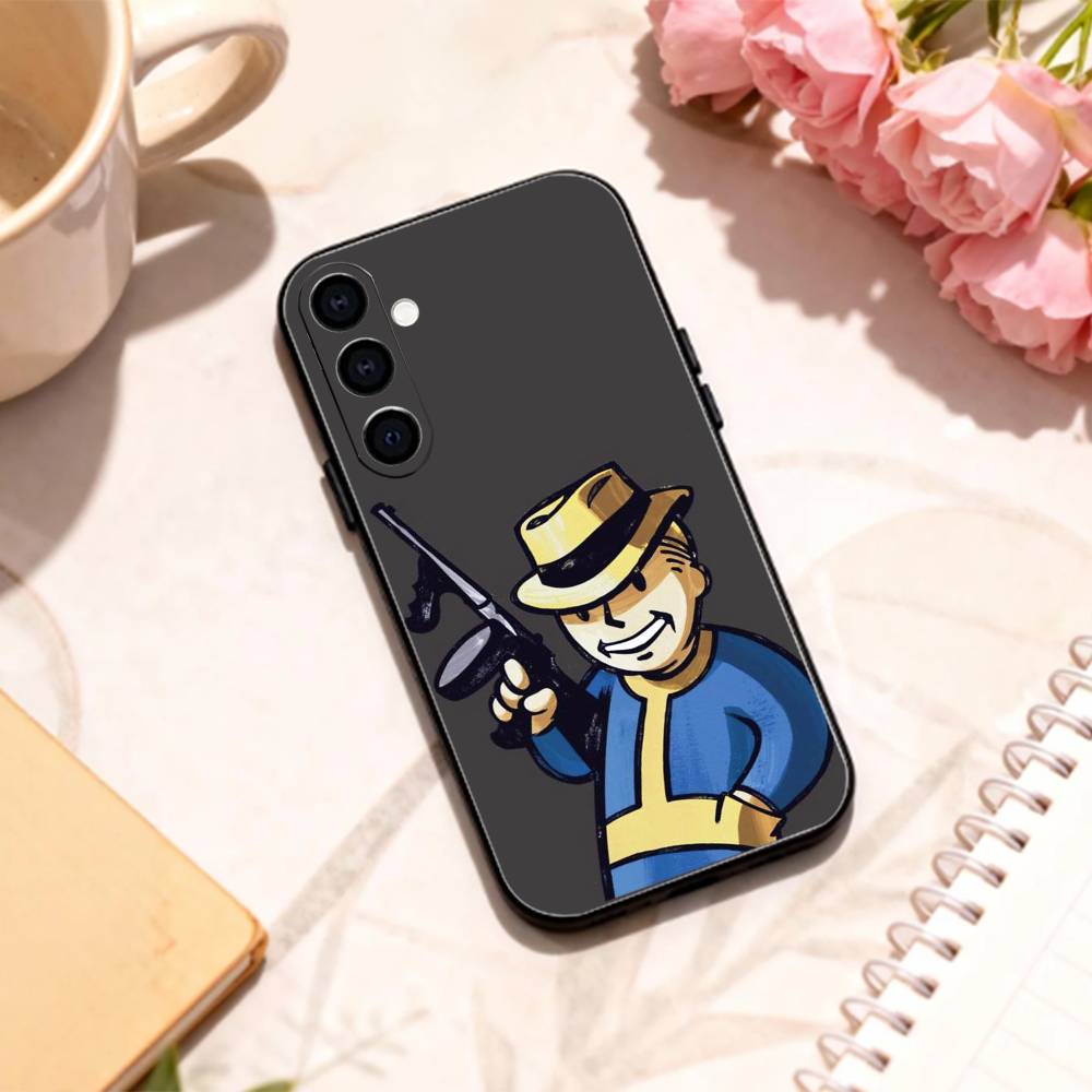 V-Vault B-Boy F-Fallout Phone Case For Samsung Galaxy A73,A72,A71,A70,A53,A52,A51,Others Soft Black Shell