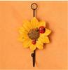 1Pcs Resin Flower Shape Hooks Wall Hangers Key Hat Towel Hooks For Home Kitchen Bathroom Cute Decoration Accessory Gadget