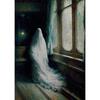 Dark Academia Art Haunting Ghost Poster Prints Halloween Home Decor Haunted House Gothic Vampire Canvas Painting Wall Art