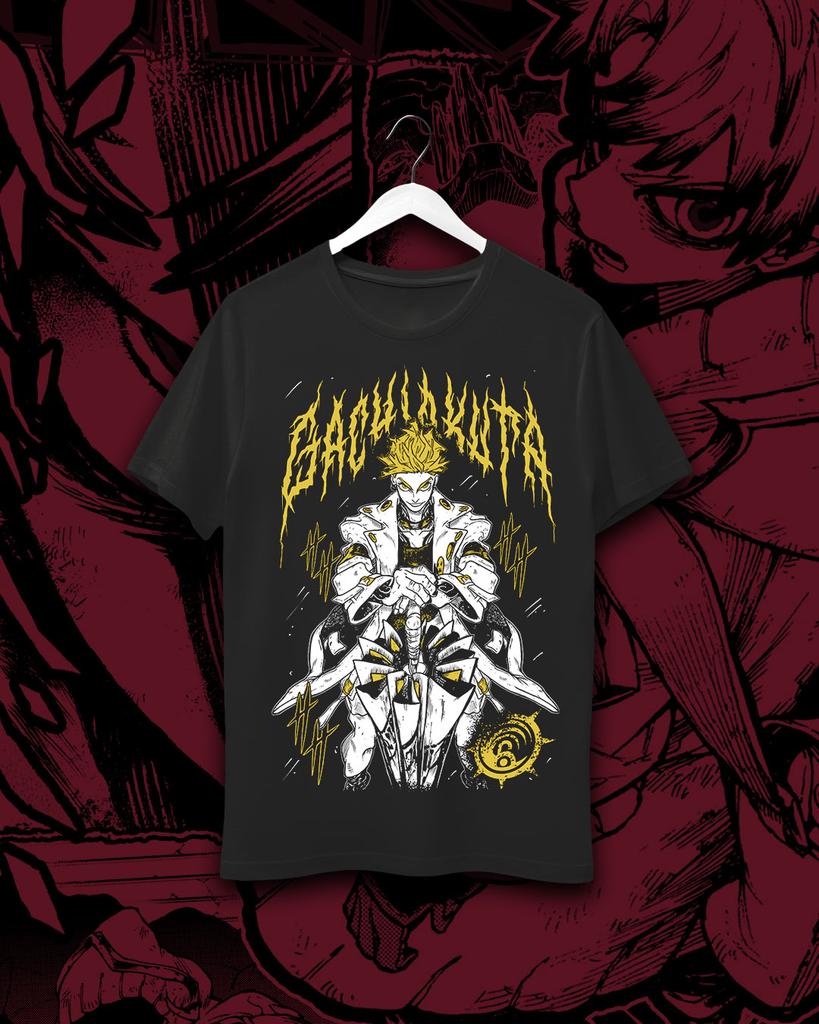 Y2k Cotton Short Sleeve Anime Manga Tee Harajuku Streetwear Gachiakuta Rudo T Shirts Men Oversized Hip Hop Female Male Clothing