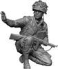 H3 Model 1/24 WWII US Airborne Division Battle of France #1 3D Printer Kit HS24111 (Human)