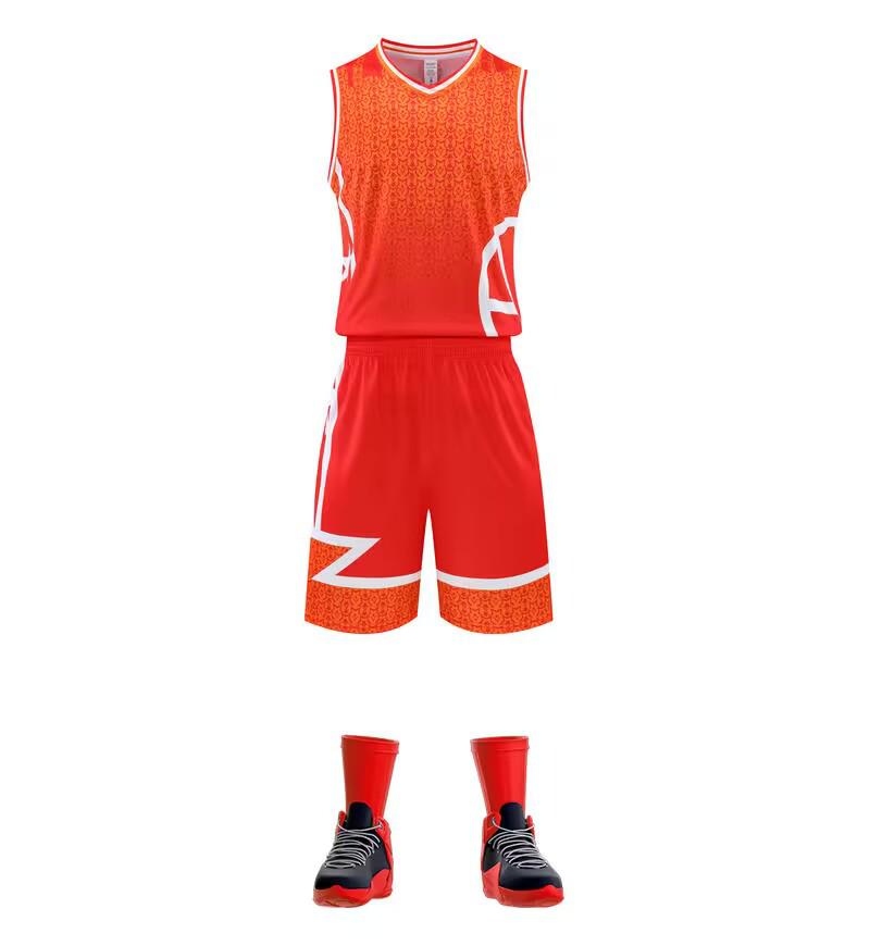 Men's Custom Breathable Basketball Training Uniform Set