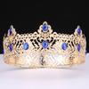 Rhinestone King Crown Luxury Crystal Queen Princess Tiara Beautiful Crystal Cake Topper  Men Women