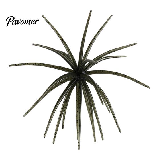 Sea Urchin Soft Baits for Bass Fishing Floating Lures, Highly Elastic TPE Bionic Baits, Versatile Glue Rivers Flexible Realistic Tentacles Lures Trout