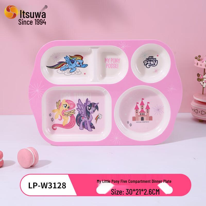 WUHE My Little Pony Детская тарелка с 5 отделениями